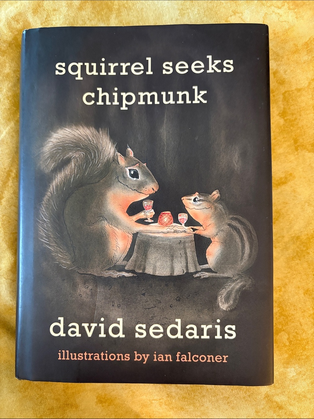David Sedaris: Squirrel Seeks Chipmunk. Fabulous Illustrations by Ian Falconer